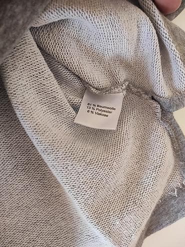 pantalone butiku ali: Pamucan siv duks Blue Motion velicina M (40/42). Ali je veci, siri na lalafo.rs — 4 pantalone butiku ali: Pamucan siv duks Blue Motion velicina M (40/42). Ali je veci, siri — 4