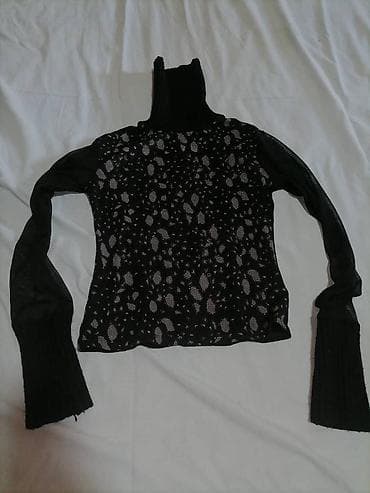 Roll-necks: Crna rolka, providni rukavi, S veličina, nova kupljena, ne odgovara at lalafo.rs — 1 Roll-necks: Crna rolka, providni rukavi, S veličina, nova kupljena, ne odgovara — 1