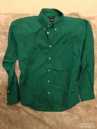 Košulja Na duge rukave, L, M, XL, Ralph Lauren, bоја - Zelena, Pamuk na lalafo.rs Košulja Na duge rukave, L, M, XL, Ralph Lauren, bоја - Zelena, Pamuk