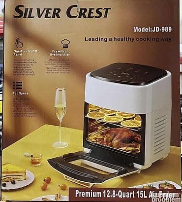 Silver Crest Air Fryer pećnica – model JD-989 / JD989A - Zapremina na lalafo.rs — 2 Silver Crest Air Fryer pećnica – model JD-989 / JD989A - Zapremina — 2
