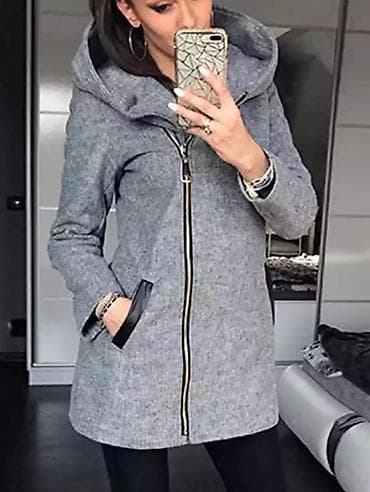 Ženski kaputi sa kapuljačom – 4000 dinara - Model: urbani kaput sa na lalafo.rs — 2 Ženski kaputi sa kapuljačom – 4000 dinara - Model: urbani kaput sa — 2