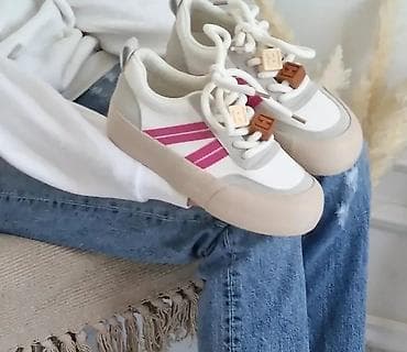 Ženske patike sa platformom – sportsko-kauzalni model - Boja: bazna na lalafo.rs — 1 Ženske patike sa platformom – sportsko-kauzalni model - Boja: bazna — 1