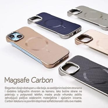 Maska Magsafe Carbon za iPhone 16 Pro Max 6.9 bez na lalafo.rs — 3 Maska Magsafe Carbon za iPhone 16 Pro Max 6.9 bez — 3