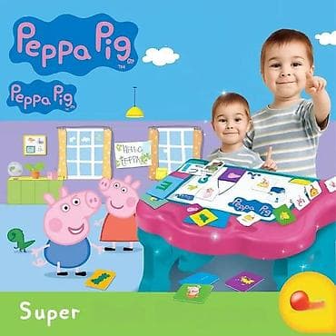 Peppa Pig edukativni stočić sa aktivnostima - Tematski stočić na lalafo.rs Peppa Pig edukativni stočić sa aktivnostima - Tematski stočić