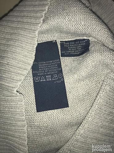 Original Ralph Lauren dzemper L 100% cotton Ramena 50cm duzina na lalafo.rs — 4 Original Ralph Lauren dzemper L 100% cotton Ramena 50cm duzina — 4