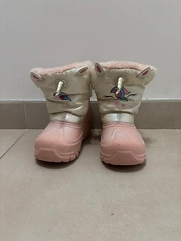 Dečje zimske čizme – jednorog, roze/krem - Model: tople čizme sa na lalafo.rs — 1 Dečje zimske čizme – jednorog, roze/krem - Model: tople čizme sa — 1