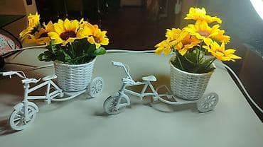 Storage boxes: Veštačko cveće u saksiji – dekorativni bicikl, set 2 komada. - at lalafo.rs — 3 Storage boxes: Veštačko cveće u saksiji – dekorativni bicikl, set 2 komada. - — 3