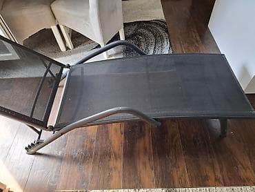 Ležaljka za dvorište/terasu - Materijal: čvrst metalni ram u sivoj na lalafo.rs — 4 Ležaljka za dvorište/terasu - Materijal: čvrst metalni ram u sivoj — 4