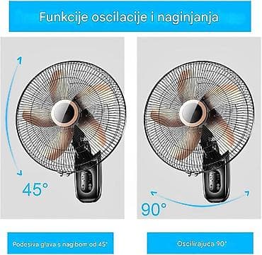Ugradni ventilatori: Zidni ventilator 18" (450 mm) sa daljinskim upravljanjem - Ekstra na lalafo.rs — 9 Ugradni ventilatori: Zidni ventilator 18" (450 mm) sa daljinskim upravljanjem - Ekstra — 9
