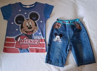 Children's Items: Miki Maus komplet za dečake bermude su od pamucnog teksasa majica 100 at lalafo.rs — 1 Children's Items: Miki Maus komplet za dečake bermude su od pamucnog teksasa majica 100 — 1