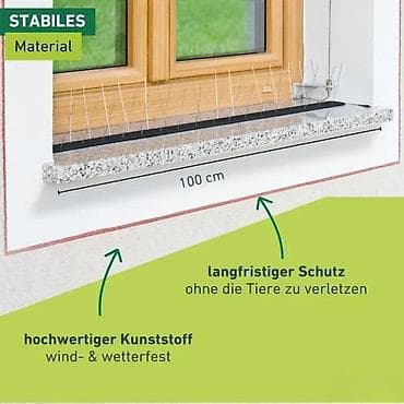 Windhager Vogel- & Taubenabwehr – Pigeon Starter set, 100 cm na lalafo.rs Windhager Vogel- & Taubenabwehr – Pigeon Starter set, 100 cm