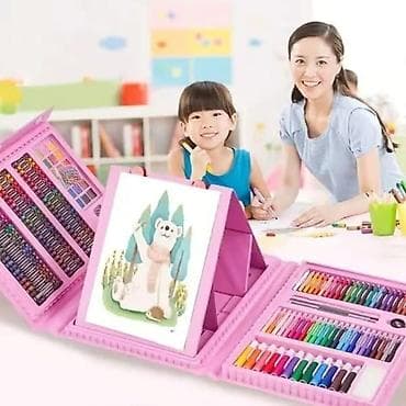 Super Mega Art Set – 208 delova Kompletan kreativni set za decu 3+ sa na lalafo.rs Super Mega Art Set – 208 delova Kompletan kreativni set za decu 3+ sa