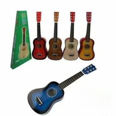 Muzički instrumenti za decu: Drvena dečija gitara Savršen muzički instrument za mališane koji žele na lalafo.rs — 1 Muzički instrumenti za decu: Drvena dečija gitara Savršen muzički instrument za mališane koji žele — 1