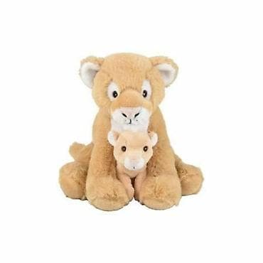 Plišana igračka – lavica sa lavićem - Set od dve povezane plišane na lalafo.rs Plišana igračka – lavica sa lavićem - Set od dve povezane plišane