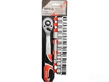 Tools & Equipment: YATO set nasadnih ključeva i čegrtaljke – model YT-38521 - at lalafo.rs — 1 Tools & Equipment: YATO set nasadnih ključeva i čegrtaljke – model YT-38521 - — 1