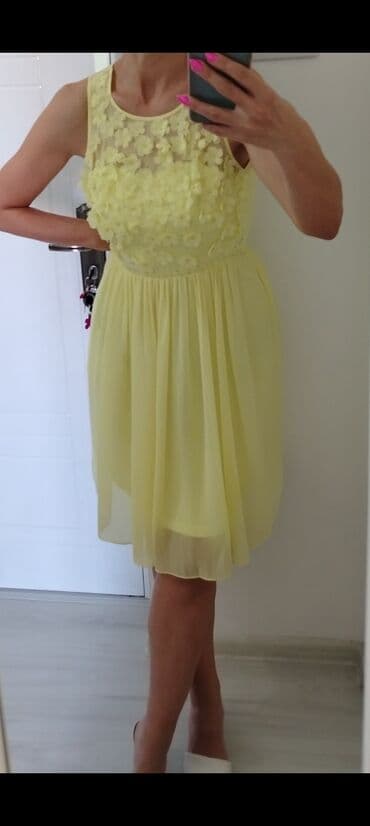 C&A M, bоја - Žuta, Večernji, maturski, Na bretele na lalafo.rs C&A M, bоја - Žuta, Večernji, maturski, Na bretele