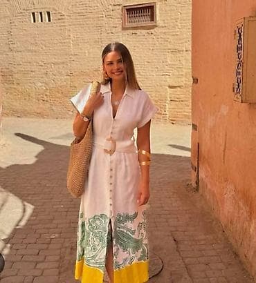 Zara lan/viskoza nova haljina.S velicina, pazuh 44, struk 38, duzina na lalafo.rs Zara lan/viskoza nova haljina.S velicina, pazuh 44, struk 38, duzina