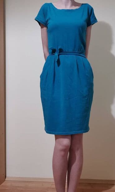 Zelena haljina L/XL. Pamučna haljina, prijatna za nošenje. Bez tragova na lalafo.rs Zelena haljina L/XL. Pamučna haljina, prijatna za nošenje. Bez tragova