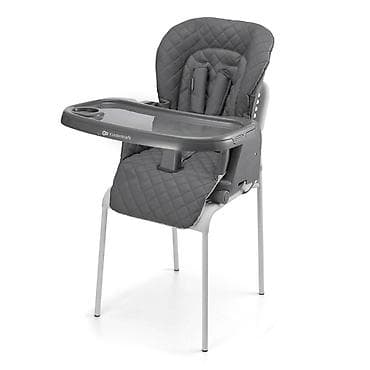 Kinderkraft visoka stolica za hranjenje – tamno siva - Ergonomско na lalafo.rs Kinderkraft visoka stolica za hranjenje – tamno siva - Ergonomско