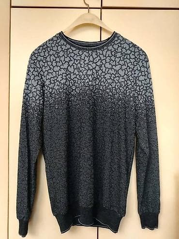 Muški džemper sa zanimljivim gradijentnim dezenom - Model: džemper sa na lalafo.rs — 1 Muški džemper sa zanimljivim gradijentnim dezenom - Model: džemper sa — 1