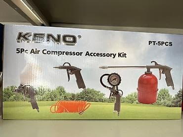 Clamps: KENO PT-5PCS – set dodataka za kompresor (5 delova) Komplet at lalafo.rs — 1 Clamps: KENO PT-5PCS – set dodataka za kompresor (5 delova) Komplet — 1