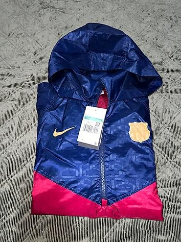 Jackets: NIKE Barcelona HM GX Anorak Jacket Soccer vel.M NOVO FQ at lalafo.rs — 8 Jackets: NIKE Barcelona HM GX Anorak Jacket Soccer vel.M NOVO FQ — 8