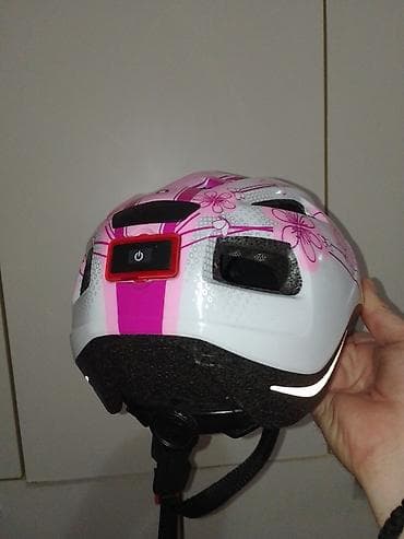 Dečija biciklistička kaciga vel 49-54 obim sa cvetnim dizajnom - na lalafo.rs — 6 Dečija biciklistička kaciga vel 49-54 obim sa cvetnim dizajnom - — 6