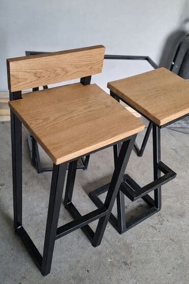 Barske stolice – drvo i metal - Dizajn: moderan industrijski stil sa na lalafo.rs Barske stolice – drvo i metal - Dizajn: moderan industrijski stil sa