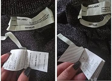 OFF-WHITE original haljina, sa srebrnim nitima, rolka, sa strane pise na lalafo.rs — 3 OFF-WHITE original haljina, sa srebrnim nitima, rolka, sa strane pise — 3