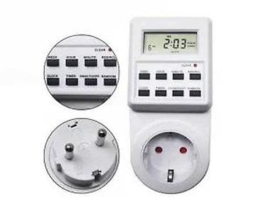 Home & Garden: Digitalni programabilni tajmer utikač (EU Schuko) - LCD ekran sa at lalafo.rs — 2 Home & Garden: Digitalni programabilni tajmer utikač (EU Schuko) - LCD ekran sa — 2