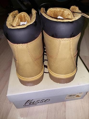 Čizme Lusso – muški model - Boja: žuta (camel) sa crnim ojačanjem oko na lalafo.rs — 4 Čizme Lusso – muški model - Boja: žuta (camel) sa crnim ojačanjem oko — 4