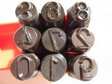 Hand Tools Sets: Set udarnih puncova – slova i brojevi - Komplet metalnih puncova za at lalafo.rs — 8 Hand Tools Sets: Set udarnih puncova – slova i brojevi - Komplet metalnih puncova za — 8