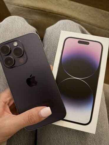 Apple iPhone iPhone 14 Pro, 128 GB, Deep Purple, Face ID na lalafo.rs Apple iPhone iPhone 14 Pro, 128 GB, Deep Purple, Face ID