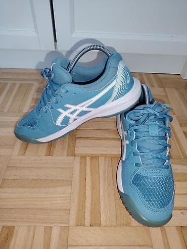 ASICS sportske patike – plavo/bele UG 23,5cm - Model: ASICS (logotip at lalafo.rs — 3 ASICS sportske patike – plavo/bele UG 23,5cm - Model: ASICS (logotip — 3