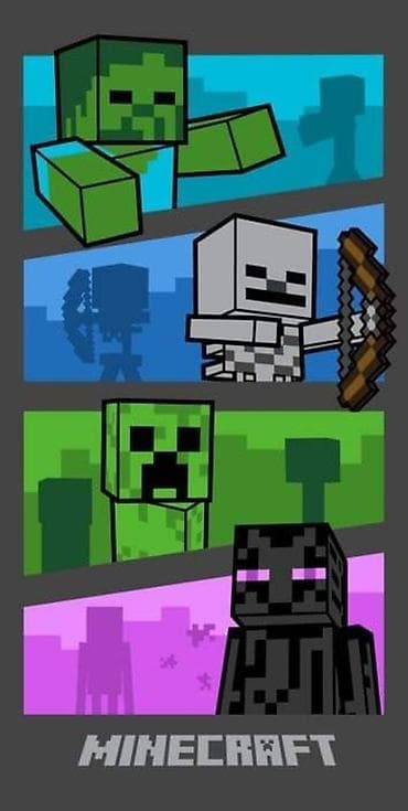 Minecraft peškiri
100% pamuk
Dimenzije 140 x 70 cm
Cena 2100 din na lalafo.rs — 2 Minecraft peškiri
100% pamuk
Dimenzije 140 x 70 cm
Cena 2100 din — 2