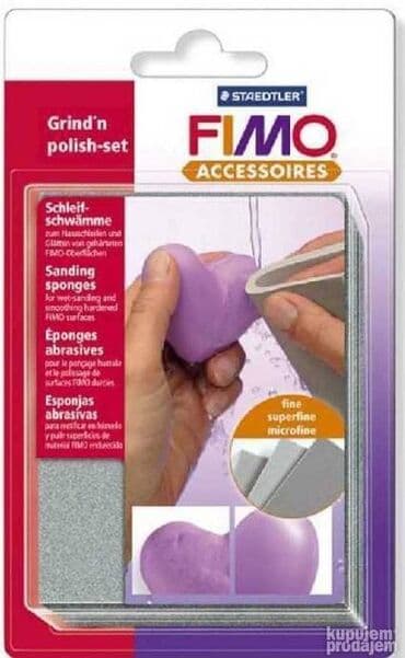 Fimo set za poliranje. Novo, nekorisceno. Kontakt poziv/viber at lalafo.rs Fimo set za poliranje. Novo, nekorisceno. Kontakt poziv/viber