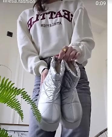 High boots, 38, color - Silver at lalafo.rs — 9 High boots, 38, color - Silver — 9