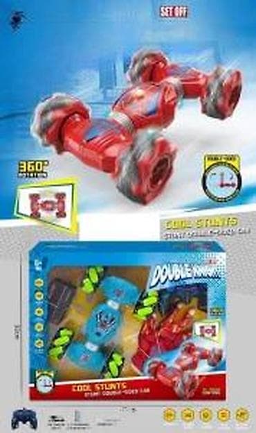 Toy Vehicles & Accessories: DOUBLE KNIGHT – kaskaderski dvostrani RC automobil - Stunt auto sa at lalafo.rs — 2 Toy Vehicles & Accessories: DOUBLE KNIGHT – kaskaderski dvostrani RC automobil - Stunt auto sa — 2