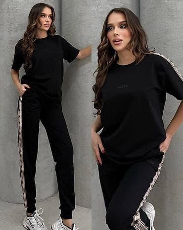 pantalone gina benotti: Dvodelni ženski komplet – majica kratkih rukava i donji deo trenerke - na lalafo.rs — 1 pantalone gina benotti: Dvodelni ženski komplet – majica kratkih rukava i donji deo trenerke - — 1