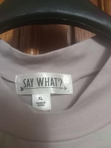 Haljina bez rukava „Say What?” – veličina XL - Boja: svetlosiva - na lalafo.rs — 1 Haljina bez rukava „Say What?” – veličina XL - Boja: svetlosiva - — 1