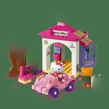 Hello Kitty set za slaganje – kućica sa autićem i figuricama - at lalafo.rs Hello Kitty set za slaganje – kućica sa autićem i figuricama -