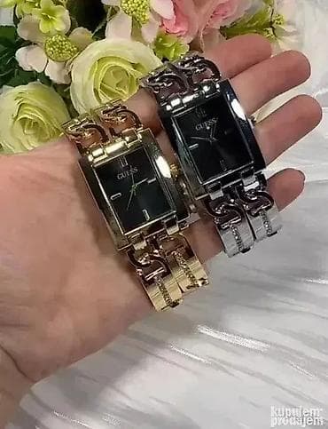 GUESS ženski ručni sat – elegantan pravougaoni dizajn - Brend: GUESS na lalafo.rs GUESS ženski ručni sat – elegantan pravougaoni dizajn - Brend: GUESS