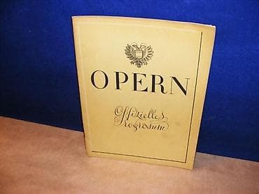 Opern Theater Offizielles Programm Cavalleria rusticana 23. februar na lalafo.rs — 1 Opern Theater Offizielles Programm Cavalleria rusticana 23. februar — 1