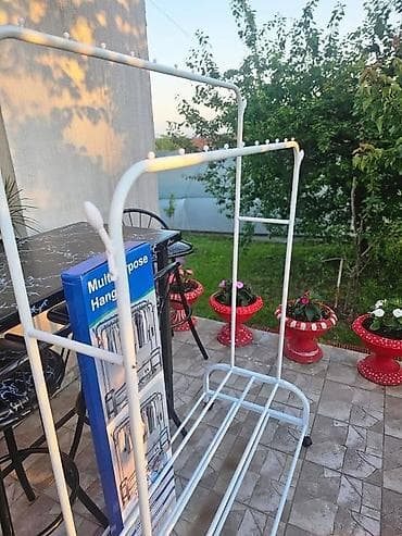 Dupli stender za garderobu sa policama 48kg nosivost Dimenzije na lalafo.rs — 4 Dupli stender za garderobu sa policama 48kg nosivost Dimenzije — 4