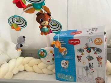 Igračke za krevetac i kolica: Elektricna Muzička vrteška za krevetac marke Tiny Love, dizajnirana da na lalafo.rs — 1 Igračke za krevetac i kolica: Elektricna Muzička vrteška za krevetac marke Tiny Love, dizajnirana da — 1