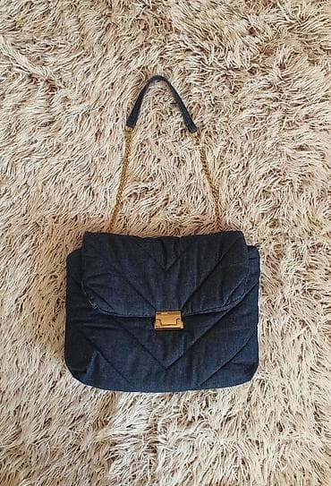 original esprit: Zara torba od tamnog teksasa. Nošena jednom. Bez oštećenja at lalafo.rs — 1 original esprit: Zara torba od tamnog teksasa. Nošena jednom. Bez oštećenja — 1