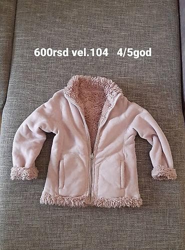 Dečja jakna sa krznastom postavom – svetloružičasta - Brend: Ikony at lalafo.rs — 1 Dečja jakna sa krznastom postavom – svetloružičasta - Brend: Ikony — 1