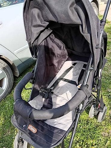 Lagani kišobran kolica za bebe – Capry, crno-siva boja. Vozana su 2 na lalafo.rs — 3 Lagani kišobran kolica za bebe – Capry, crno-siva boja. Vozana su 2 — 3