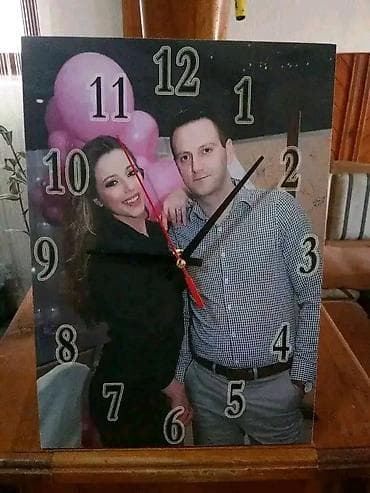 Personalizovani zidni/sobni sat sa vašom fotografijom ZIDNI sat sa na lalafo.rs — 9 Personalizovani zidni/sobni sat sa vašom fotografijom ZIDNI sat sa — 9