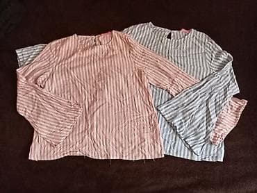 pantalone butiku ali: Dve bluze od jako lepog materijala, neko pamučno platno. Jako lepo na lalafo.rs — 1 pantalone butiku ali: Dve bluze od jako lepog materijala, neko pamučno platno. Jako lepo — 1